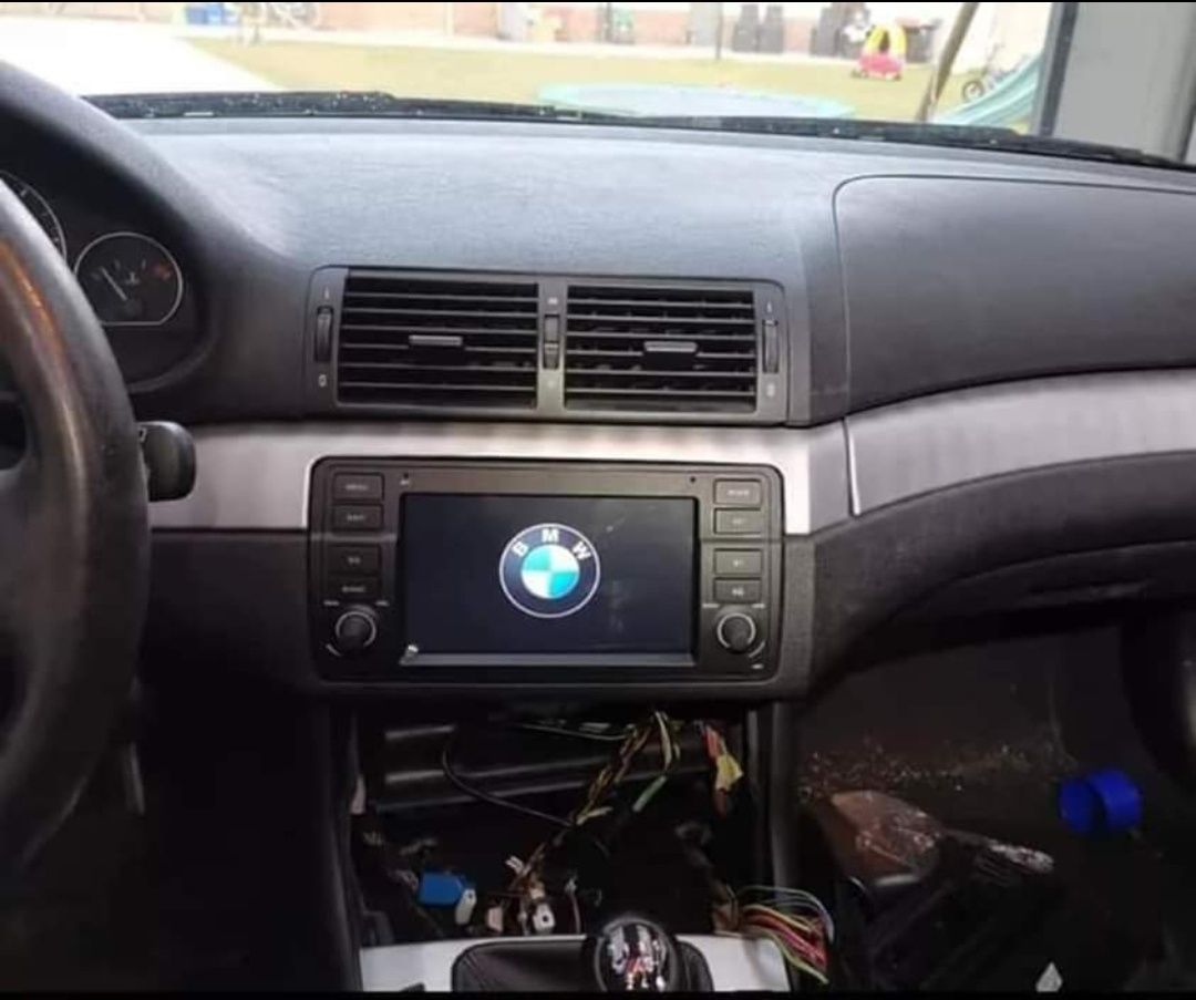 Rádio Android 12 com GPS BMW E46 (Artigo Novo)