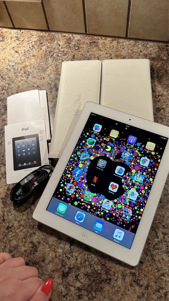 Tablet iPad Apple Retina - super stan!