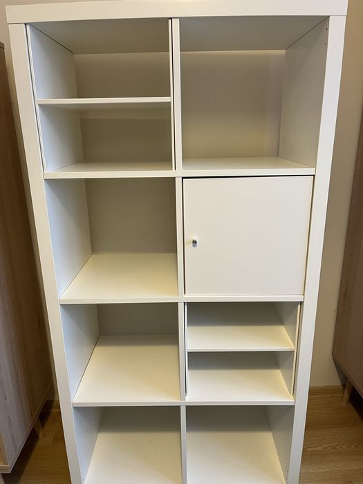 Regal ikea Kallax dziecko bialy regal szafka