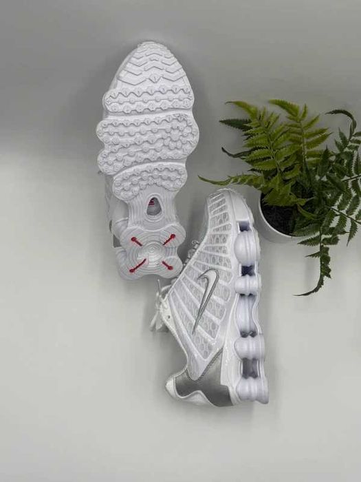 Buty meskie Mokasyny Nike_Shox_TL_White R.42