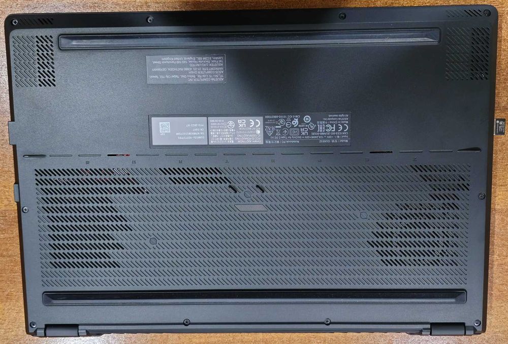 ASUS ROG Zephyrus M16 (2022) – i9 12900H / 32GB RAM - RTX 3070 TI