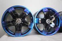 Alufelgi Rial Germany 8Jx17 et48 5x112 czarne z kameleonem!