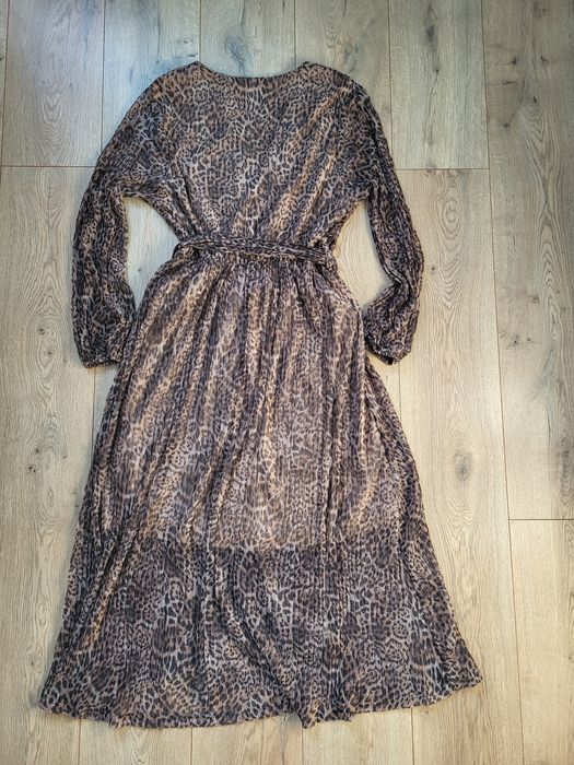 Sukienka MAXI panterka