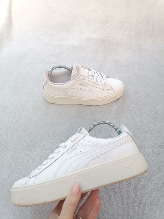 Женские кроссовки кожа Puma  р39-39.5