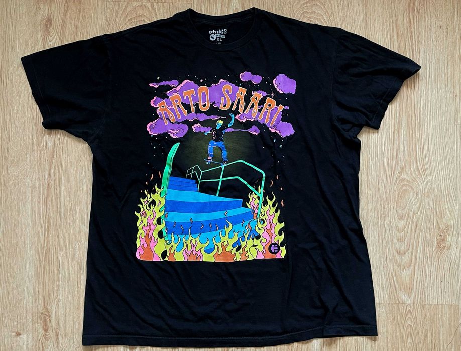 Tshirt Vintage Arto Saari Etnies XL