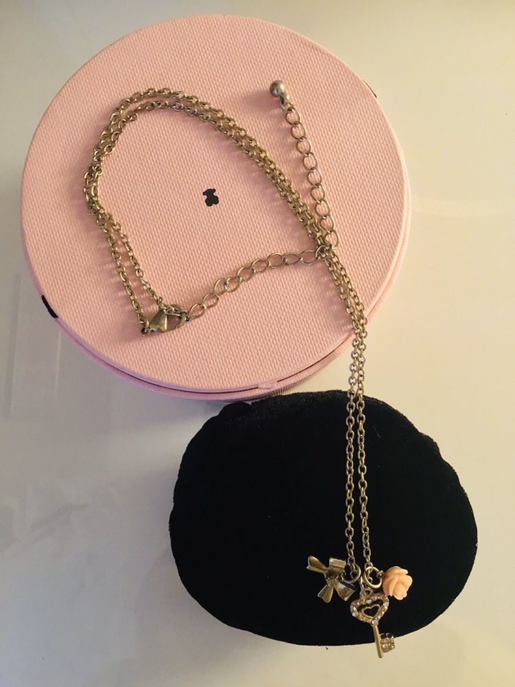 Colar dourado pendente Accessorize