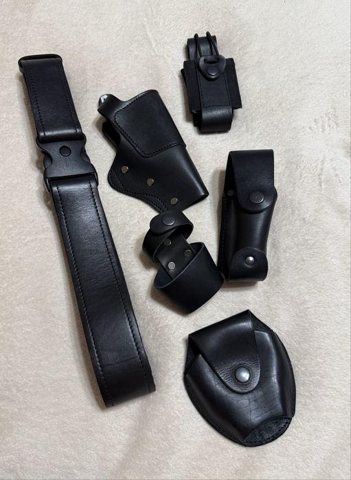 Пояс тактичний шкіряний