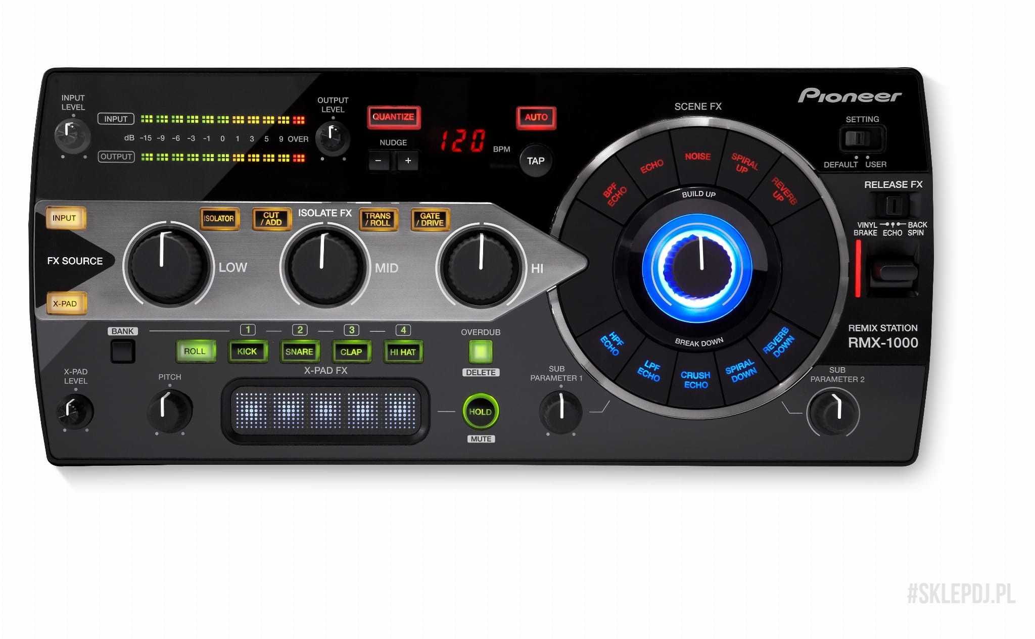 WYNAJEM | Efektor dla DJ Pioneer RMX-1000 | WSDJ Studio