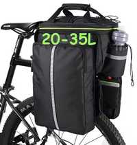 Велосумка на багажник трансформер, сумка-штаны West Biking 35L Велика
