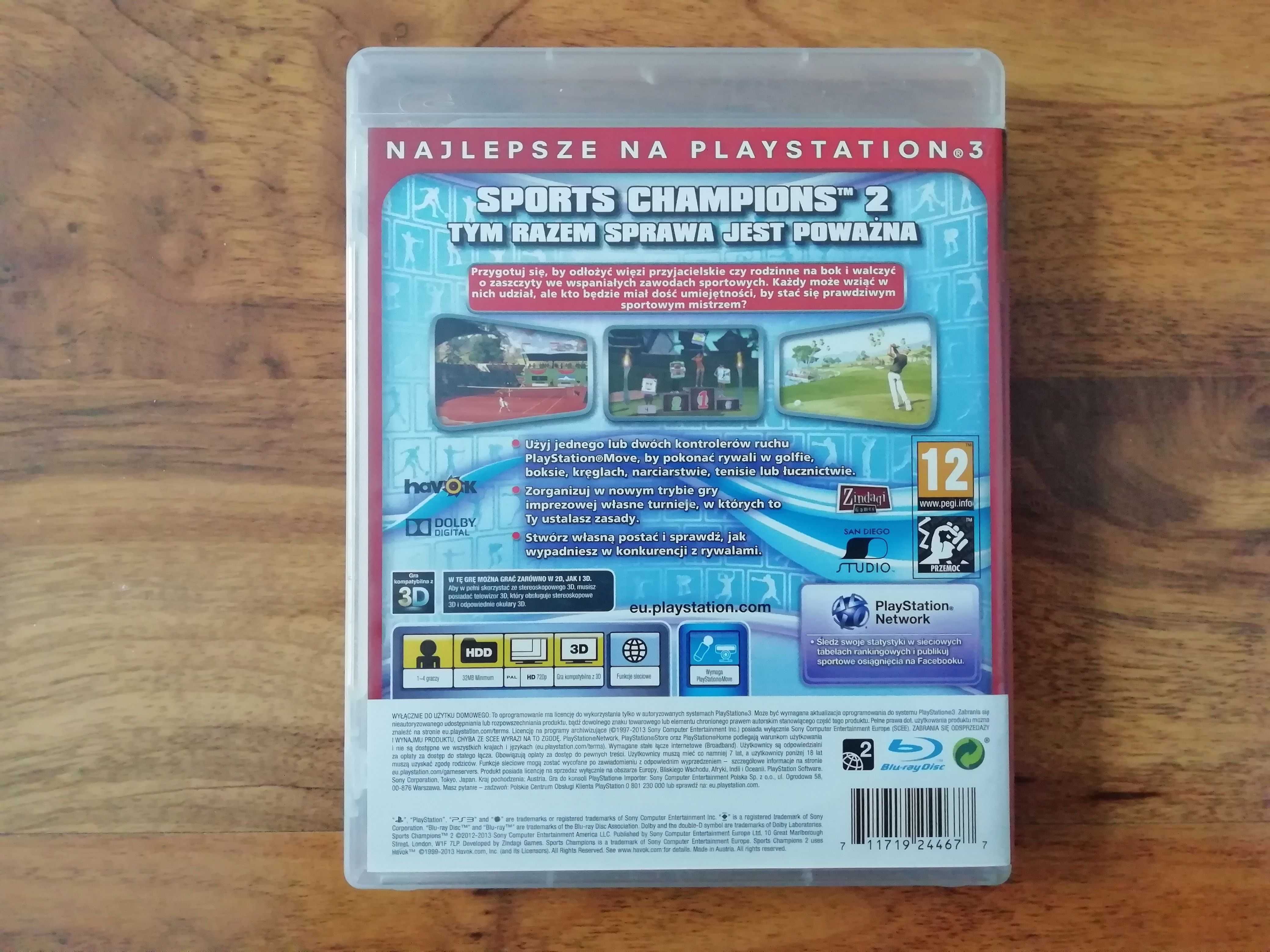 Sports Champions 2 PS3 PL