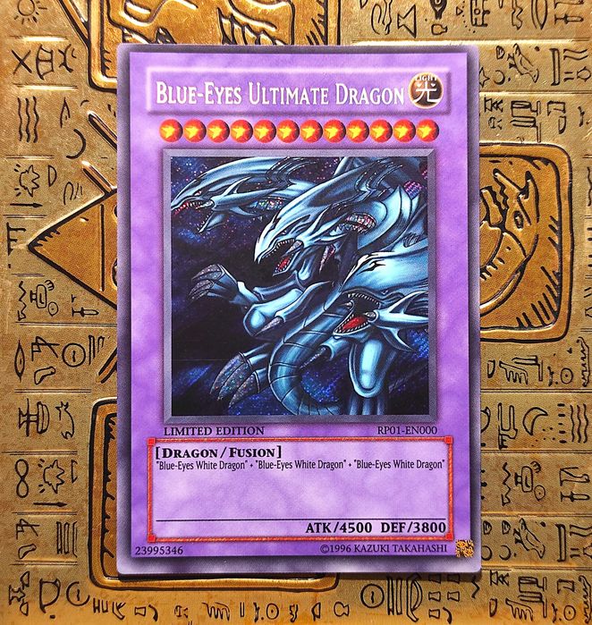 Blue-Eyes Ultimate Dragon - Edição Limitada Yugioh