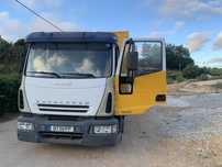 Iveco 120/210 porta maquinas pneumatica zorra estrado