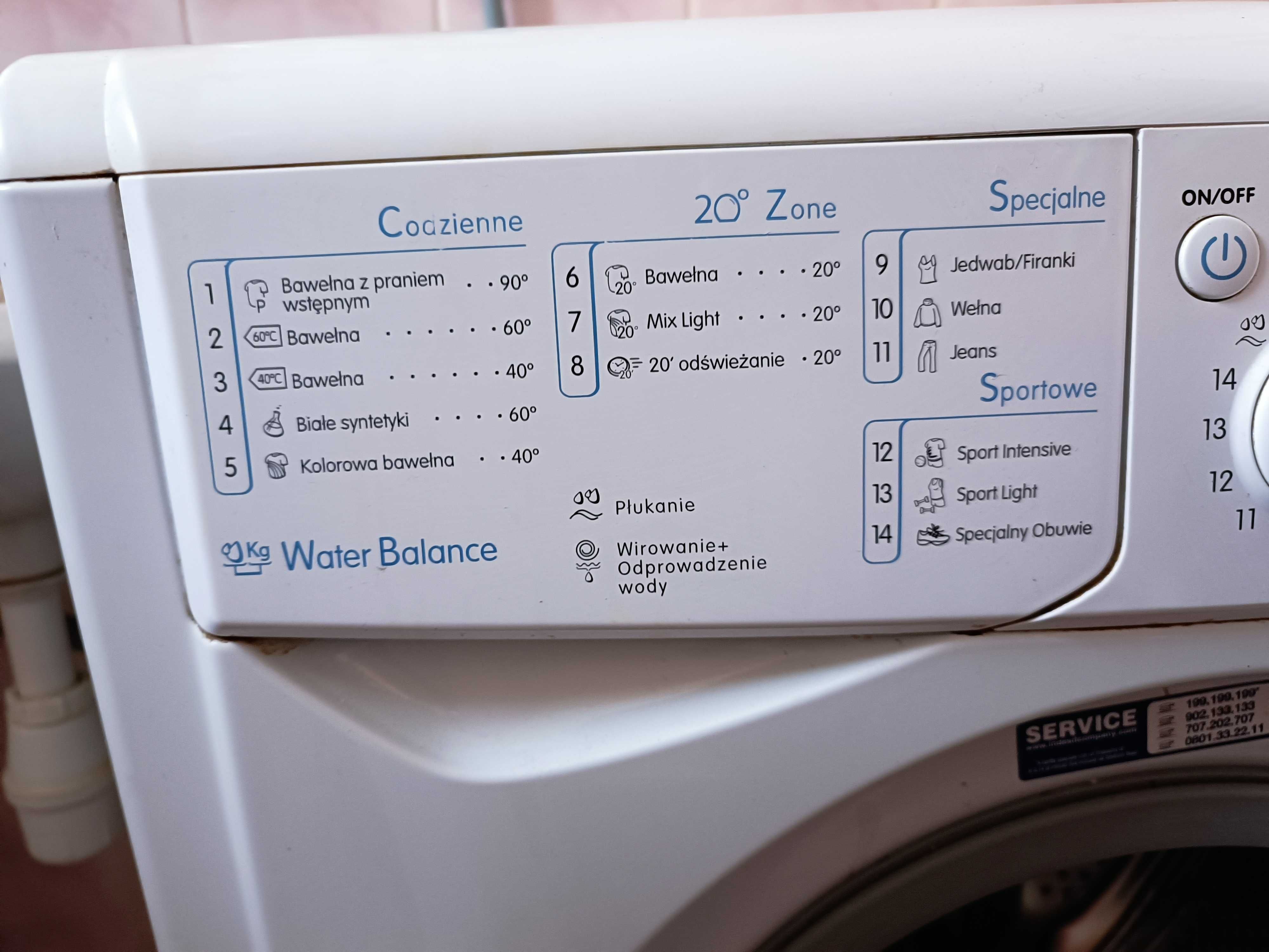 Pralka Indesit IWSC51051 5 kg całkowicie sprawna