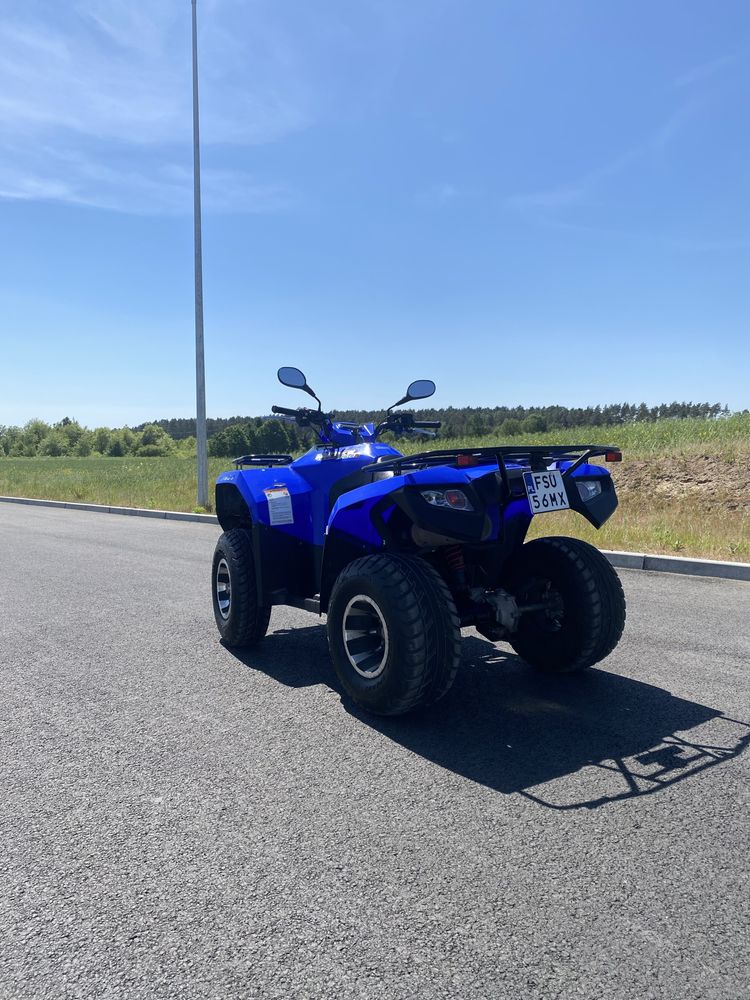 Quad kymco mxu300r zarejestrowany