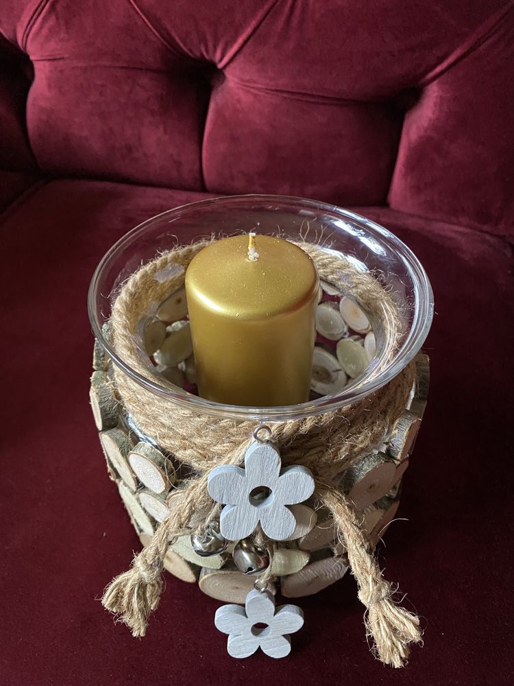 Świecznik , wazon ,Dekoracja domu