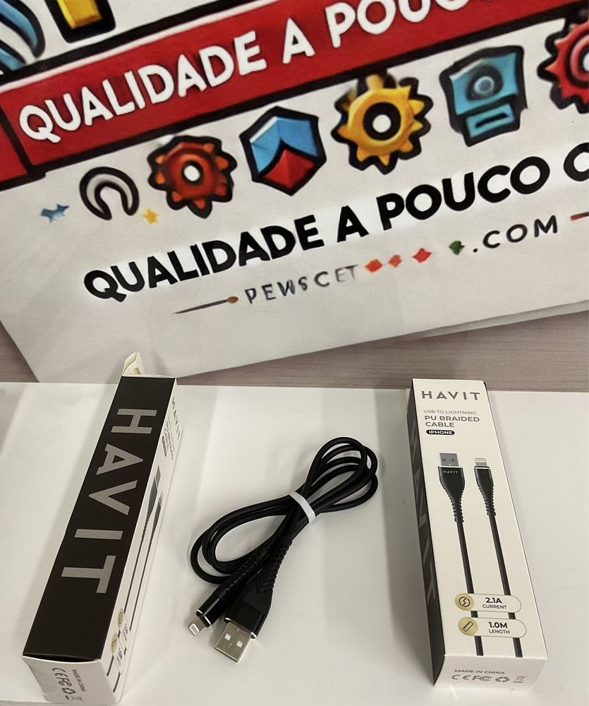 Cabo carregamento USB - Havit