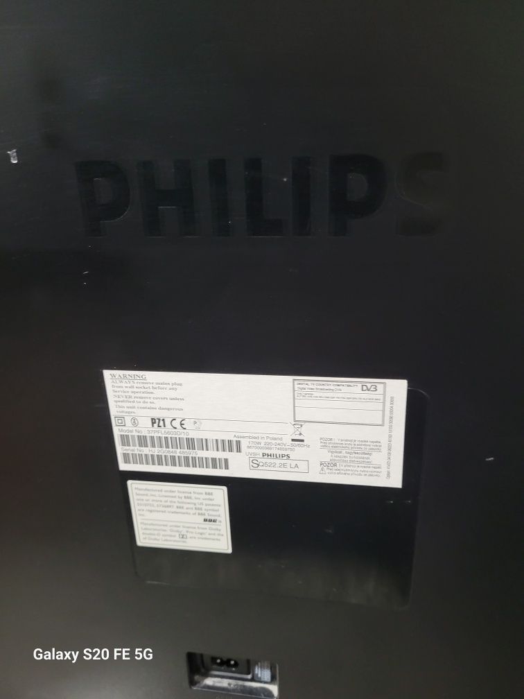 Tv Philips 37 cali