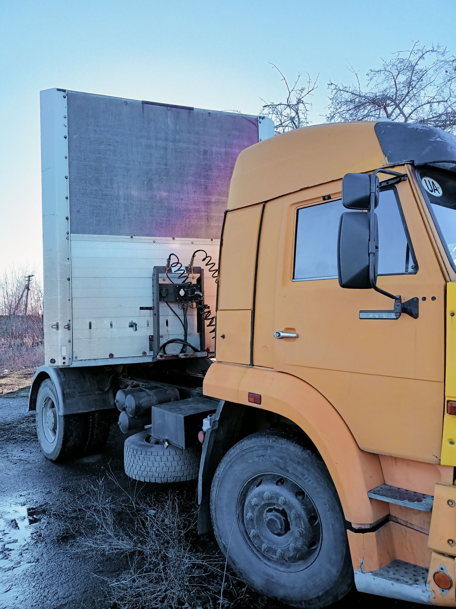 КамАЗ 5460 прицеп Welton