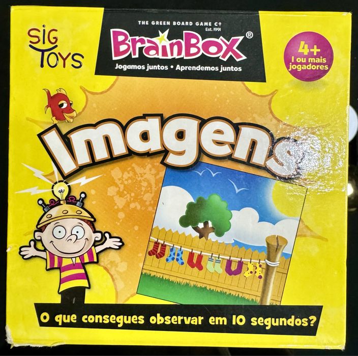 Jogo brainbox a partir dos 4 anos
