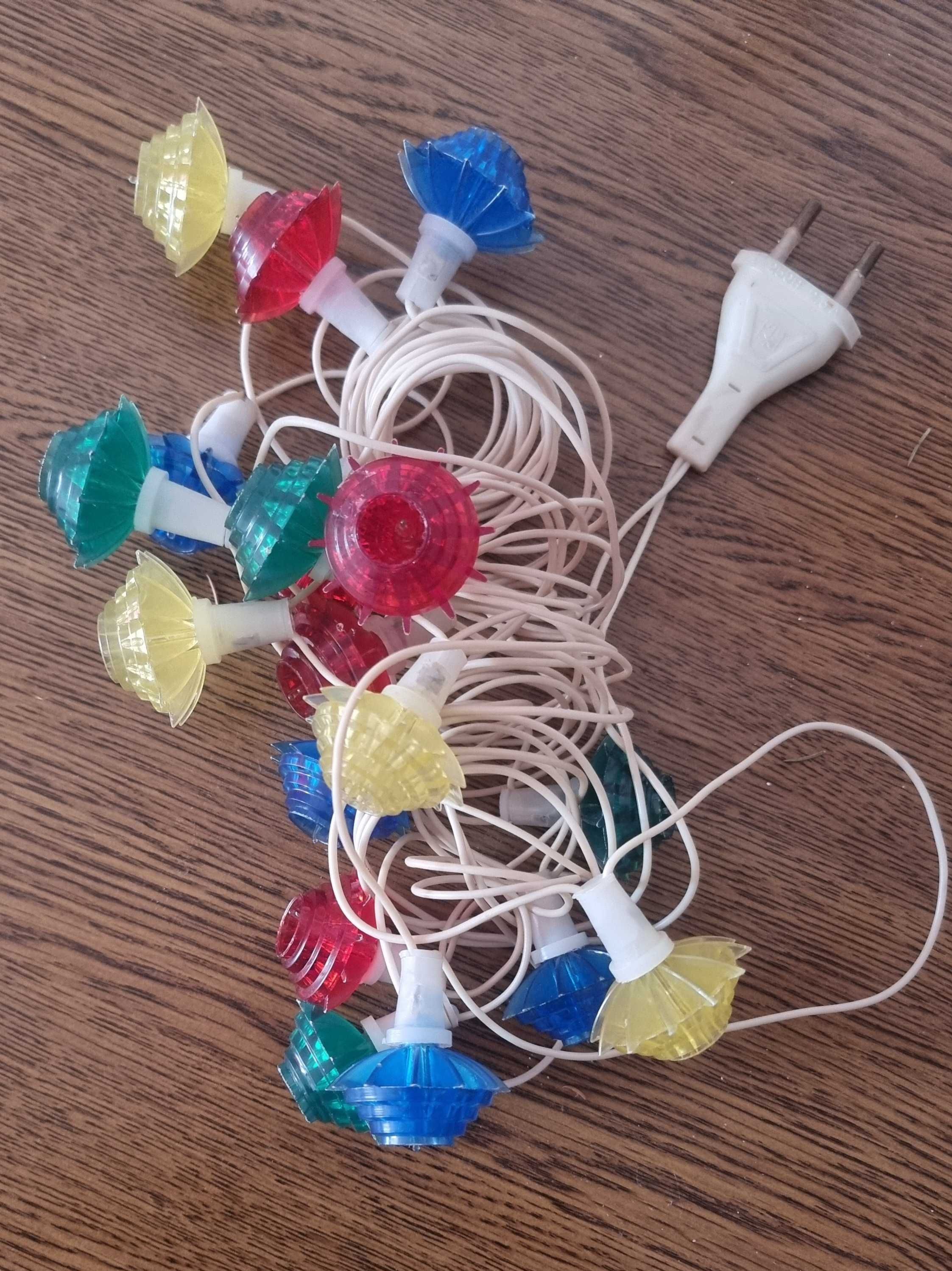 Lampki choinkowe PRL