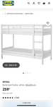 Bunkbed IKEA MYDAL Beliche para Crianças
