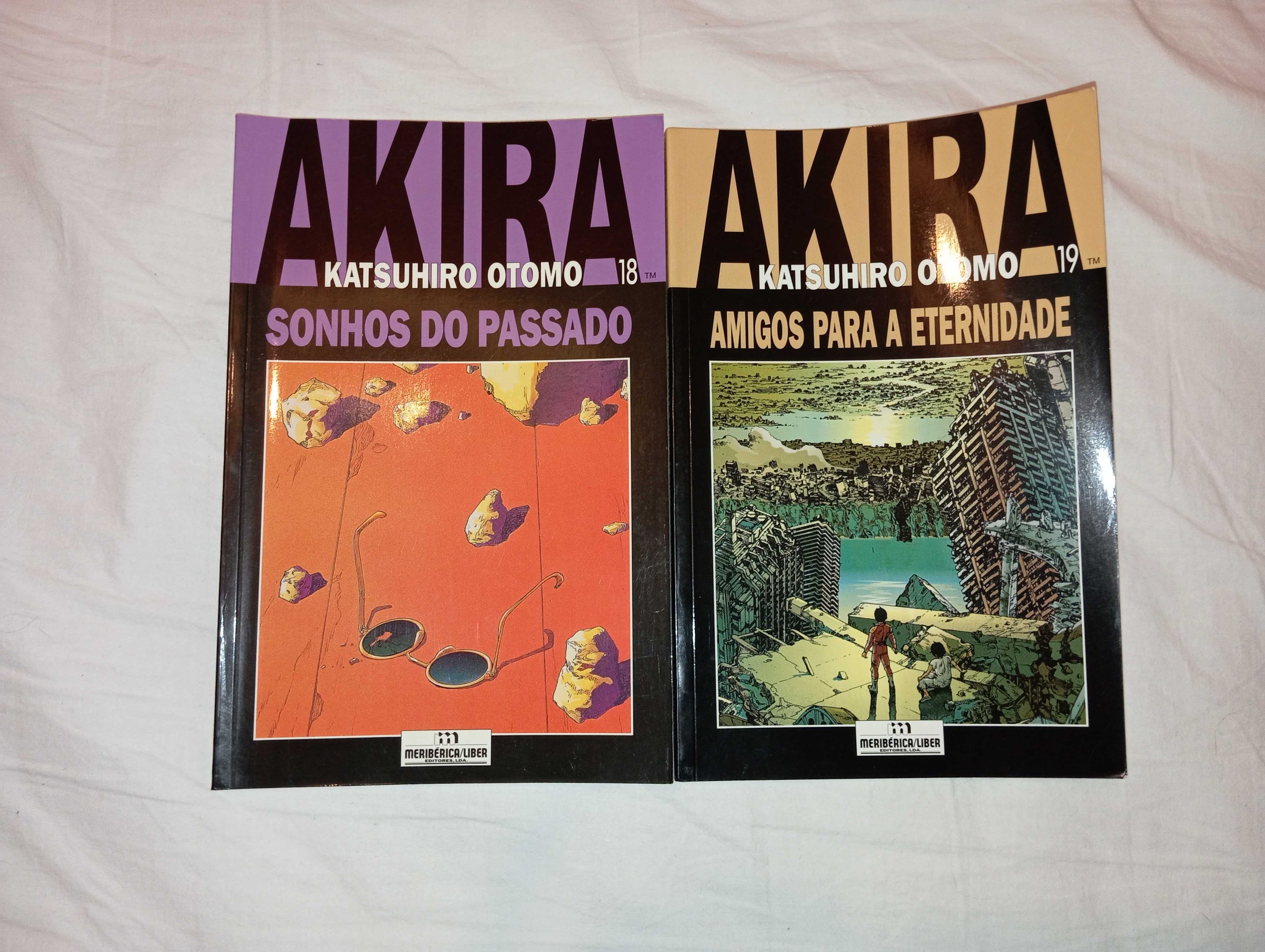 Akira coleção 1-14 e 16-19 Katsuhiro Otomo Manga