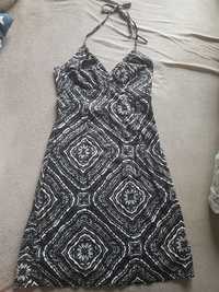 Sukienka letnia wiązana na szyi, H&M 36 S