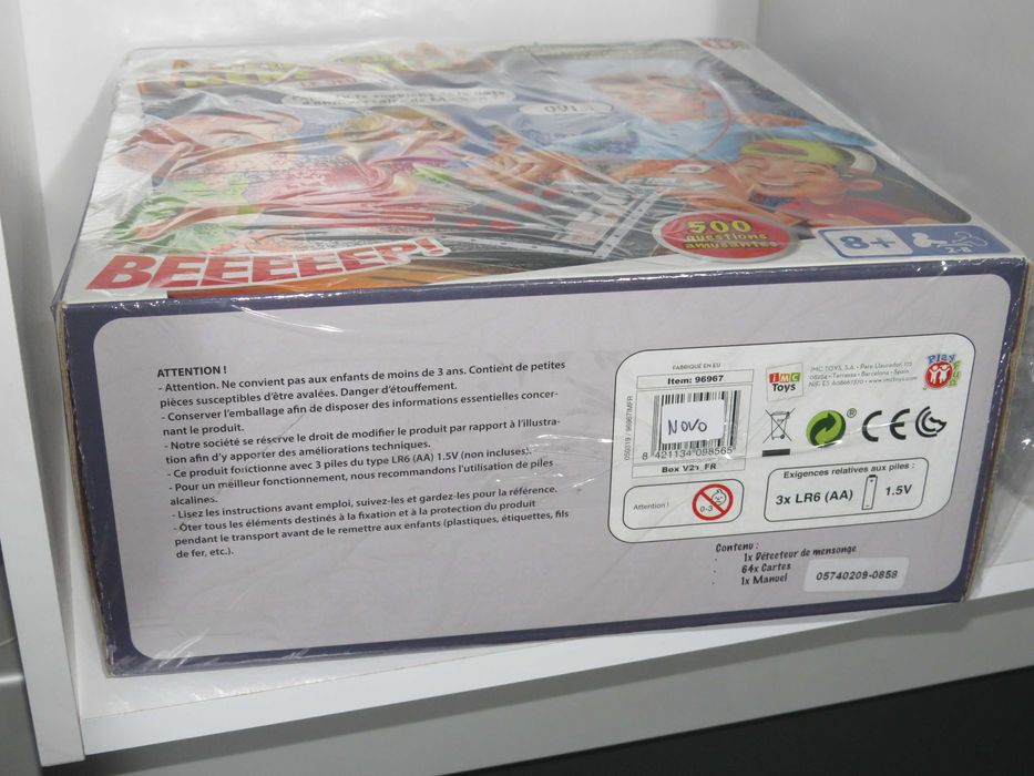 Jogo Detetor de Mentiras (Versão Francesa) NOVO