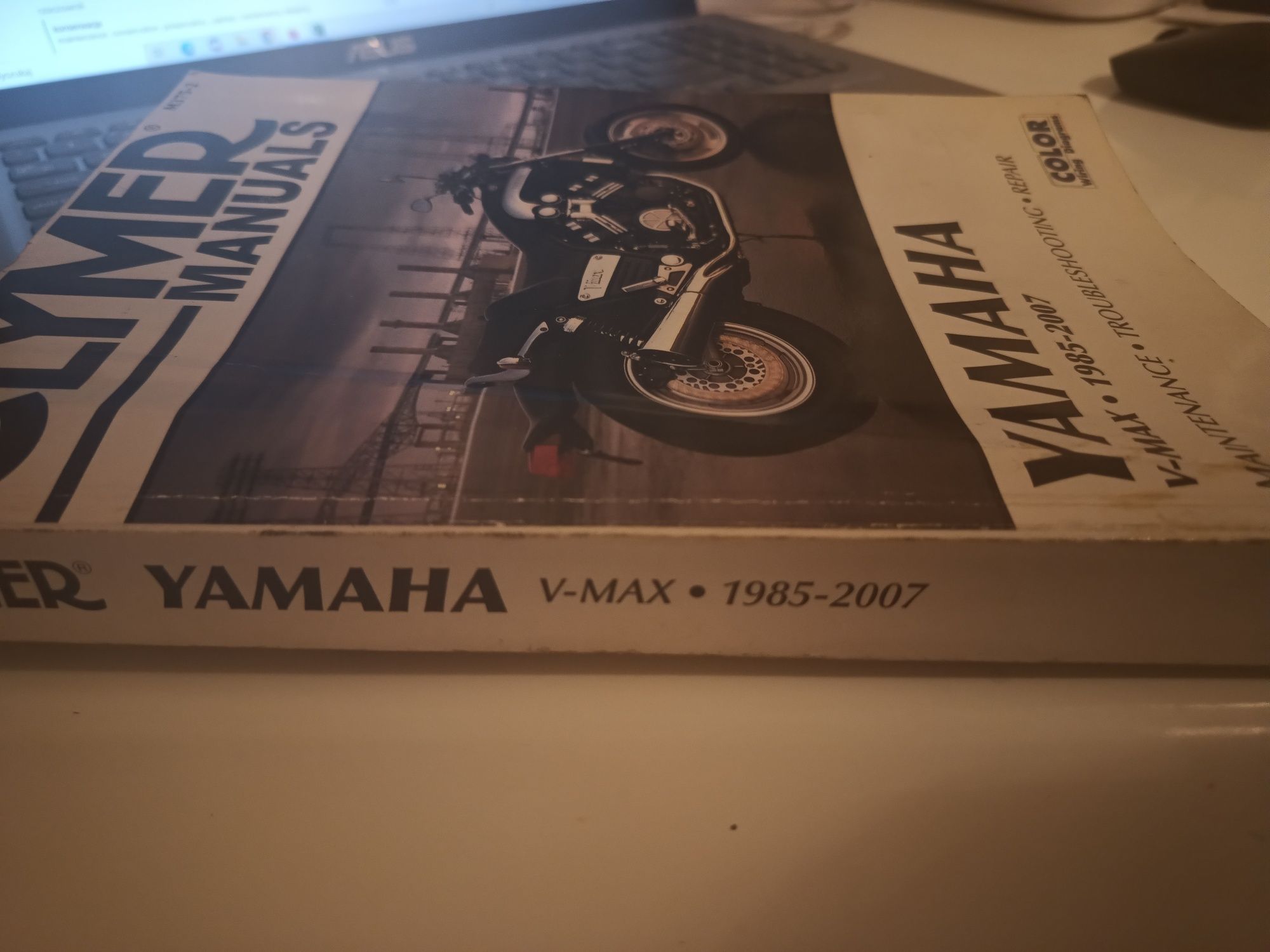 Yamaha v-Max, książka. Oryginalna.