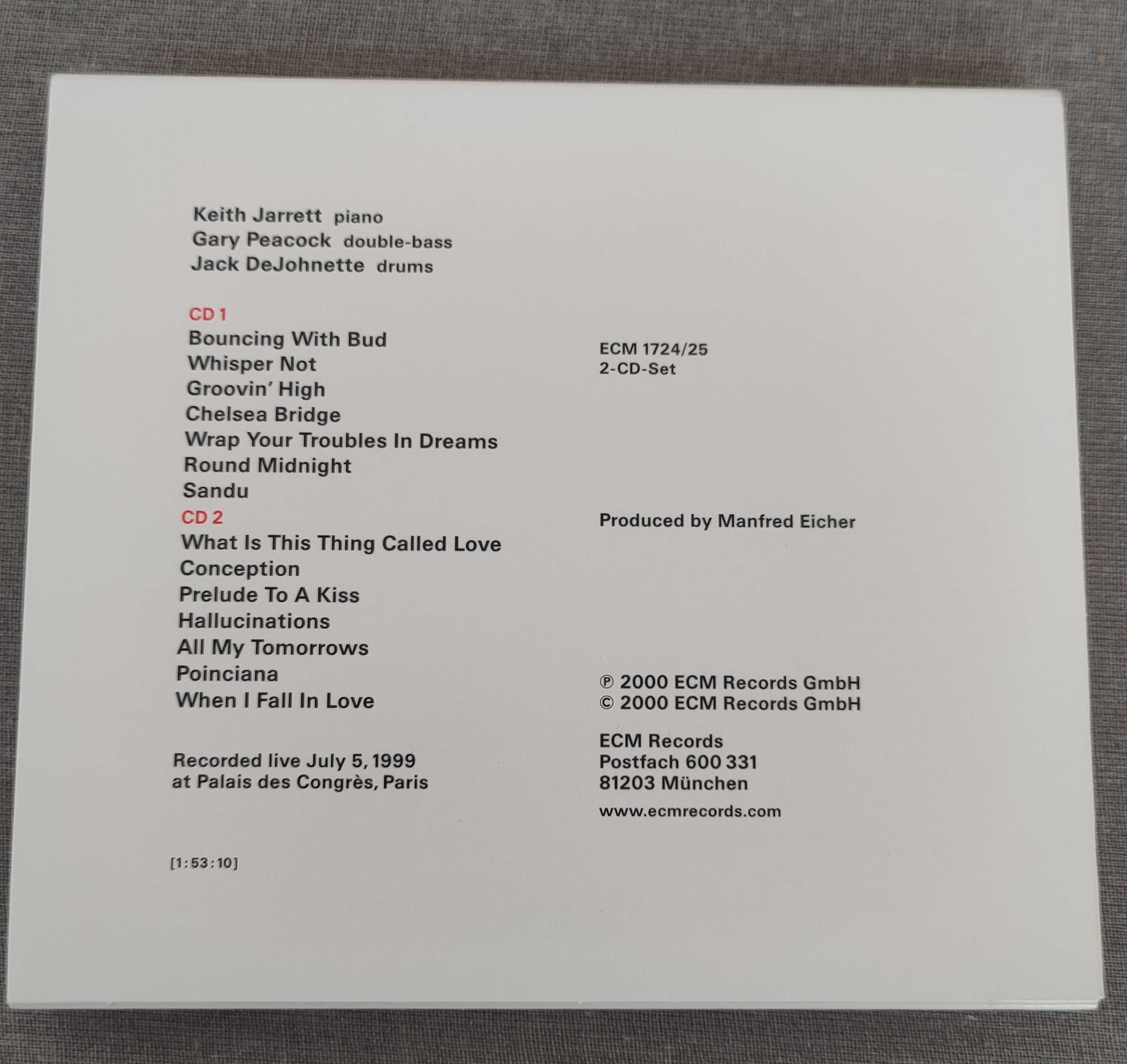 2 Cd's Keith Jarrett