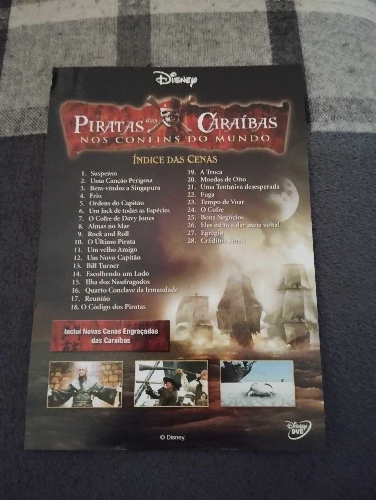 DVD - Piratas das Caraíbas nos confins do Mundo