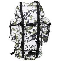 duży plecak bw turystyczny 65 l snow camo