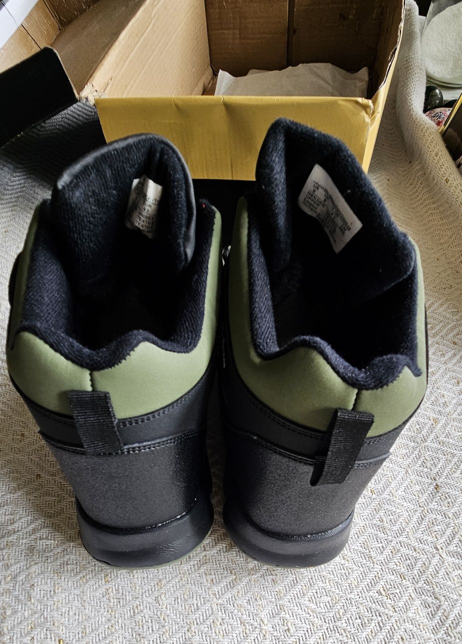 Adidas buty 43 nowe męskie ocieplane zielone super fason futro trapery