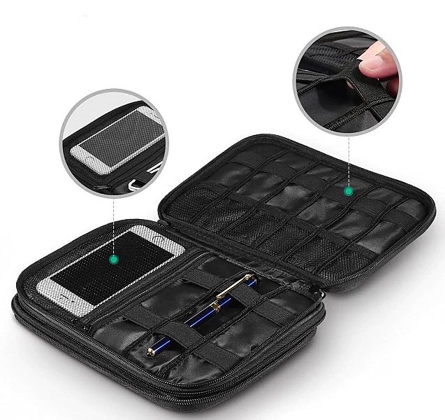 Ugreen etui pudełko na dysk twardy HDD SSD telefon kable akcesoria 24,