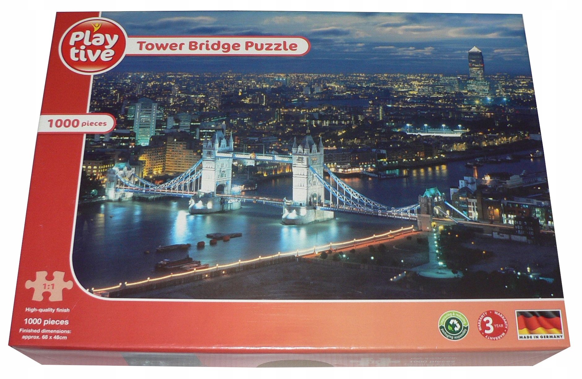 Puzzle Tower Bridge Londyn 1000 Playtive