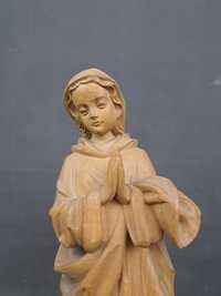 Madonna, Matka Boska, rzeźba drewniana, wys. 26 cm