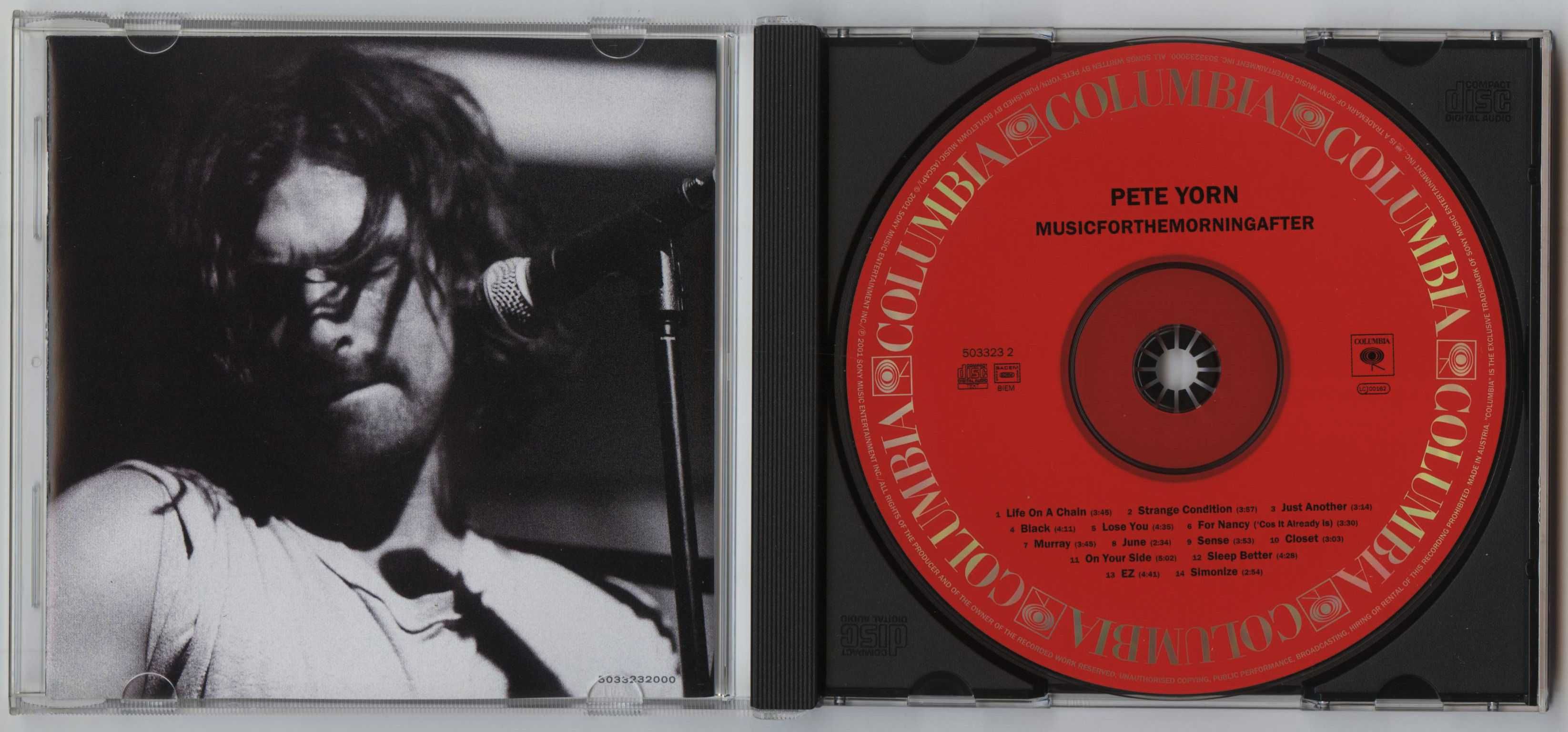 CD Pete Yorn - Musicforthemorningafter