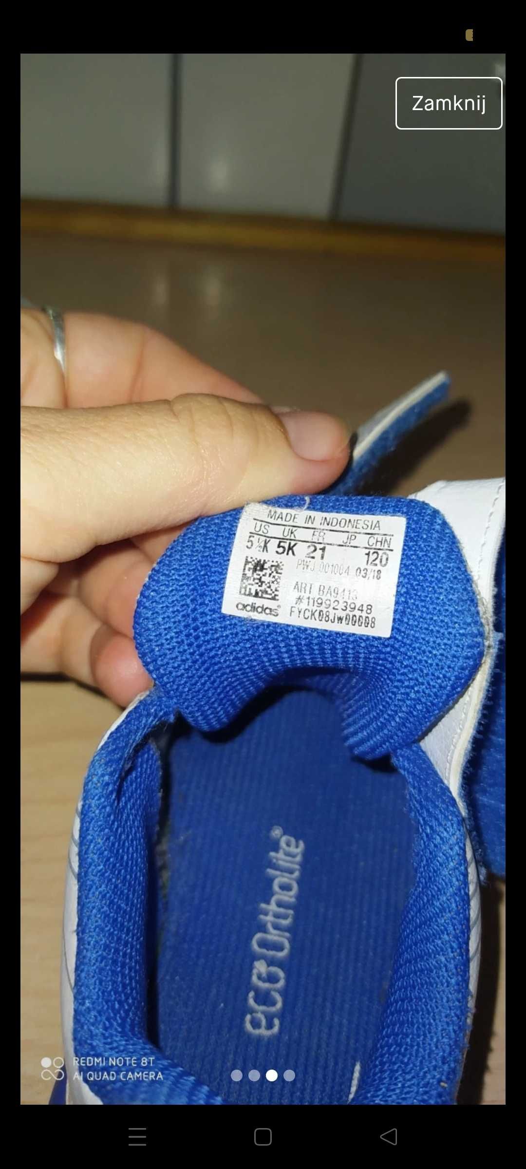 Sprzedam adidasy niemowlęce