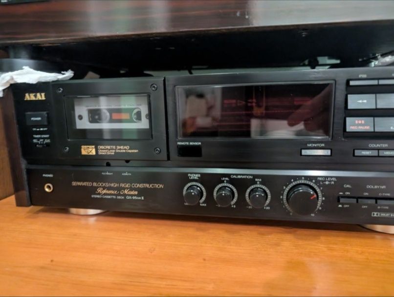 Akai gx 95m2 касетний магнітофон. Касетна дека