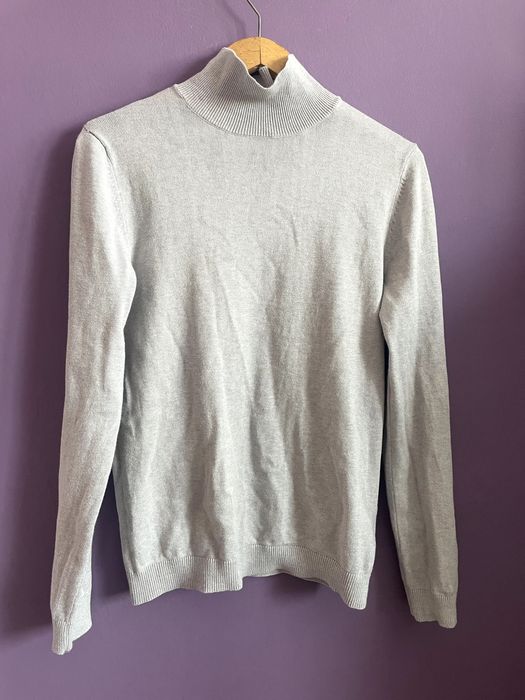 Szary golf topman XS bawełna