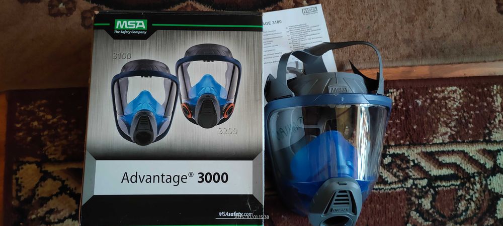 maska Advantage 3000 MSA gazowa przeciwgazowa lakiernicza