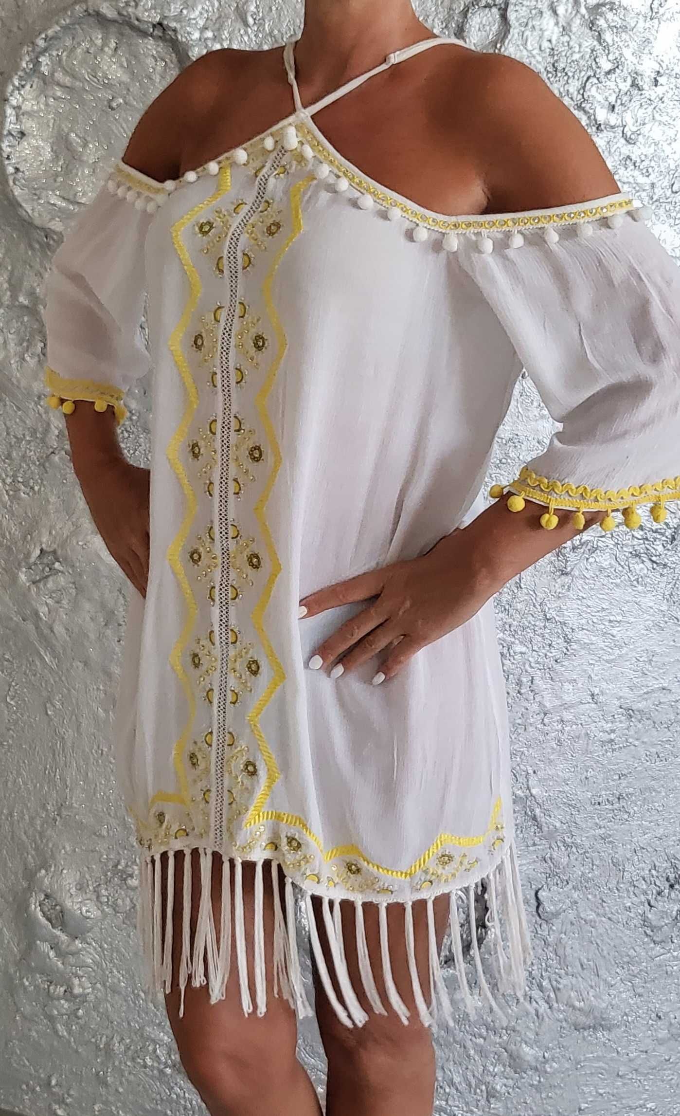 Antica Sartoria sukienka plażowa roz L