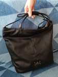 Czarna torba damska shopper London Fog