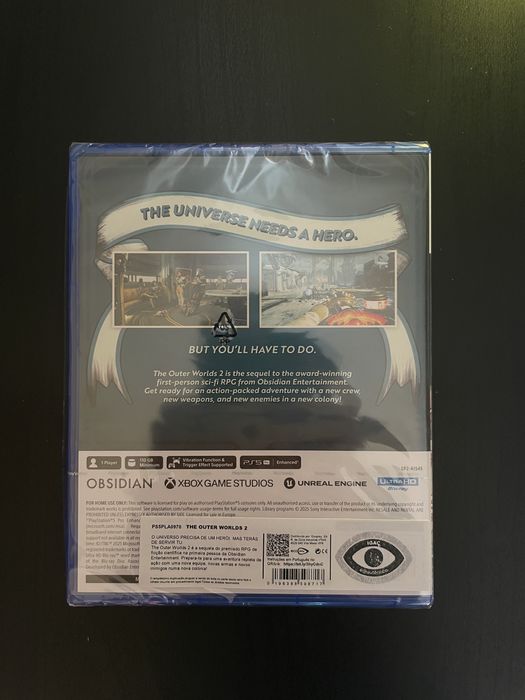 Outer Worlds 2 PS5 selado