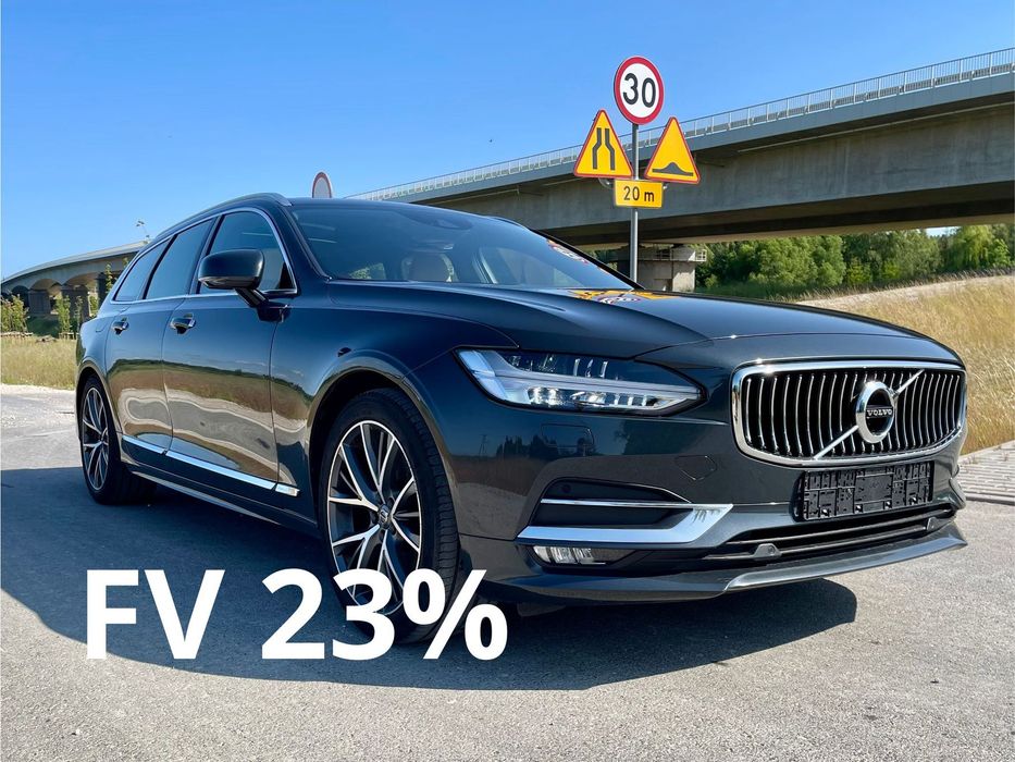 Volvo V90 Volvo V90 T4 Polestar | 210 KM | FV23% | Savile Grey | Bogata opcja