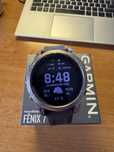 Garmin Fenix 7 47mm srebrny jak nowy