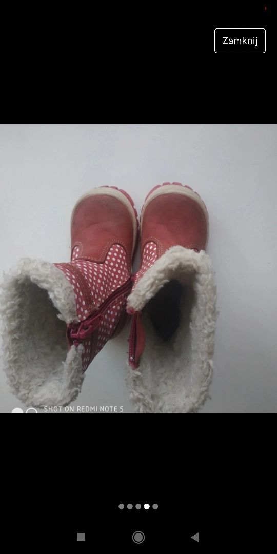 Kozaki Lasocki dla dziewczynki 20