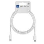 Najtaniej - Kabel USB C do Lightning Blue Star 2,4A 27W ECO 1 m biały