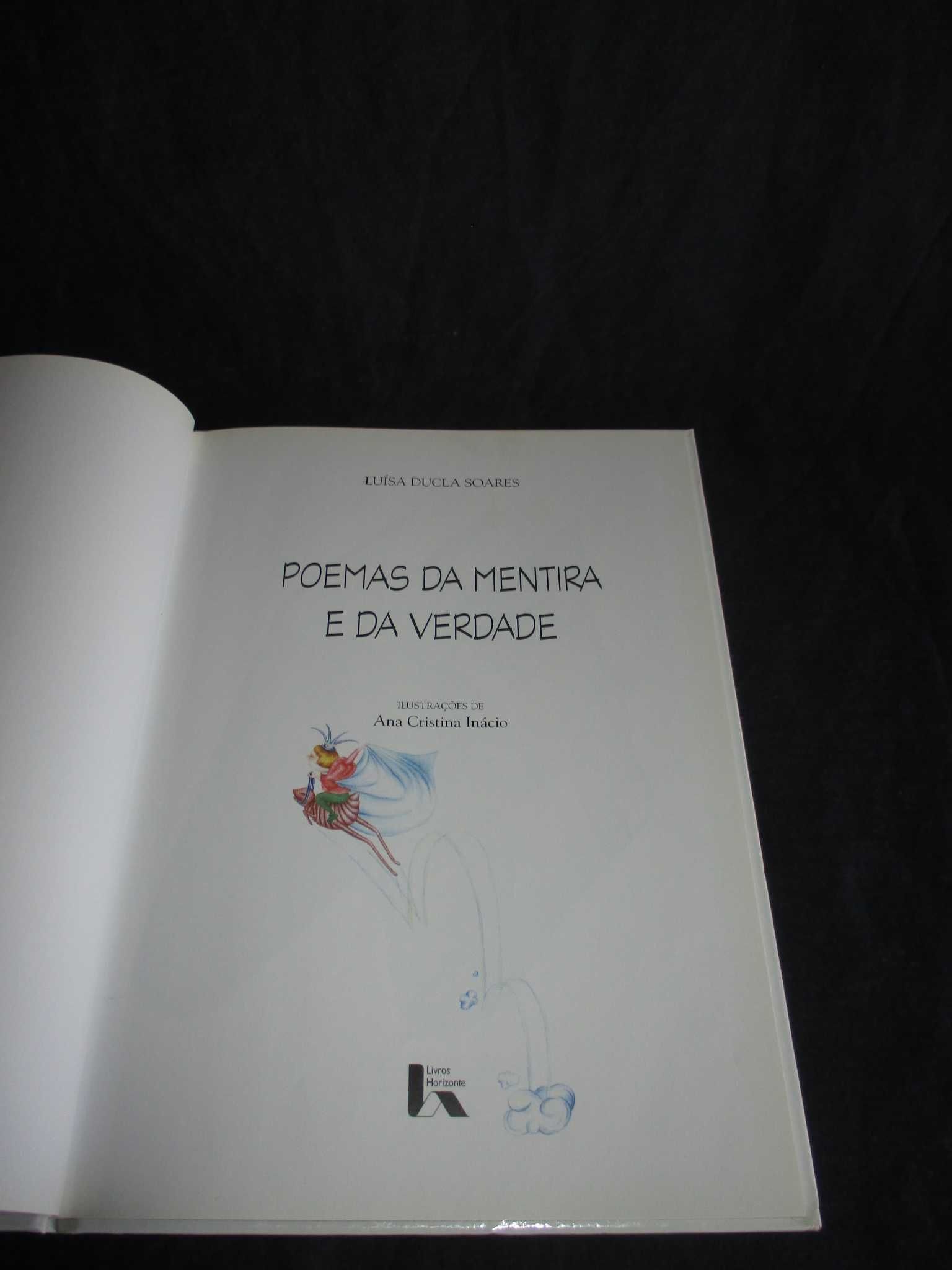 Livro Poemas da Mentira e da Verdade Luísa Ducla Soares