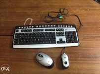 Teclado e rato sem fios